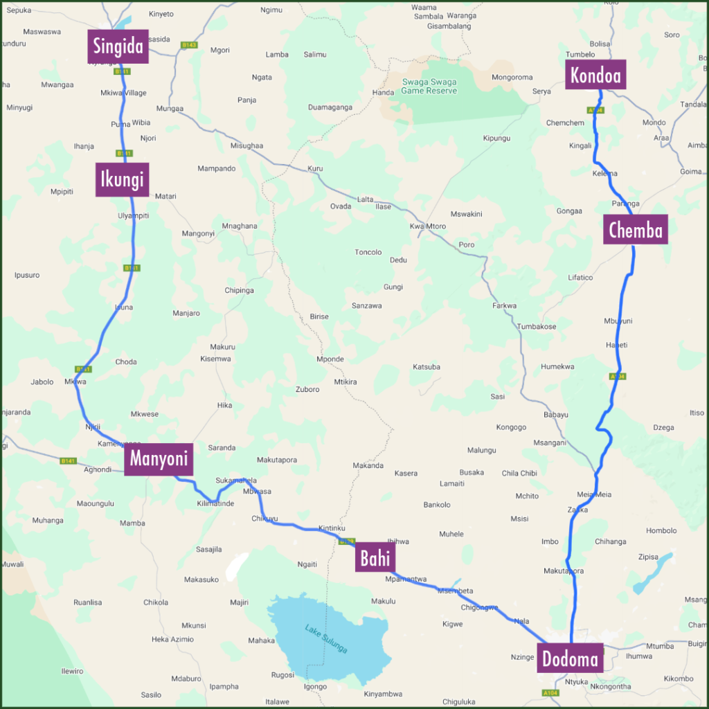 Tanzania Route 1