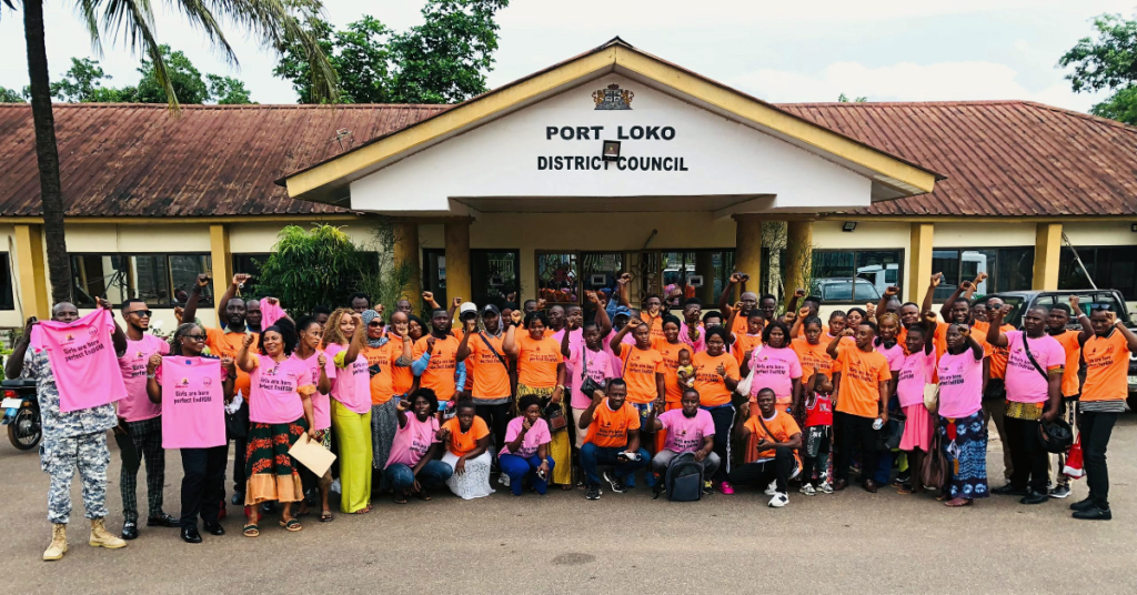 Amazonian Initiative Movement team in Sierra Leone
