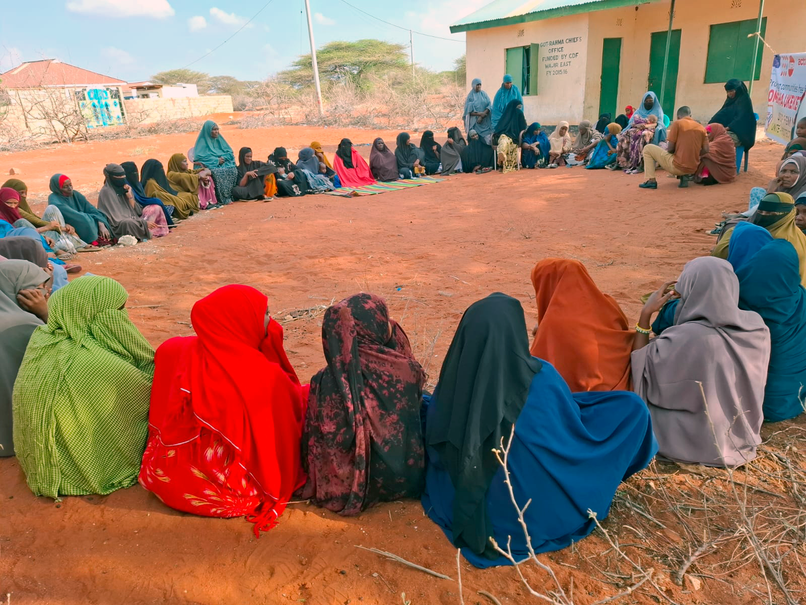 Community Dialogue in Wajir ran by WOWN