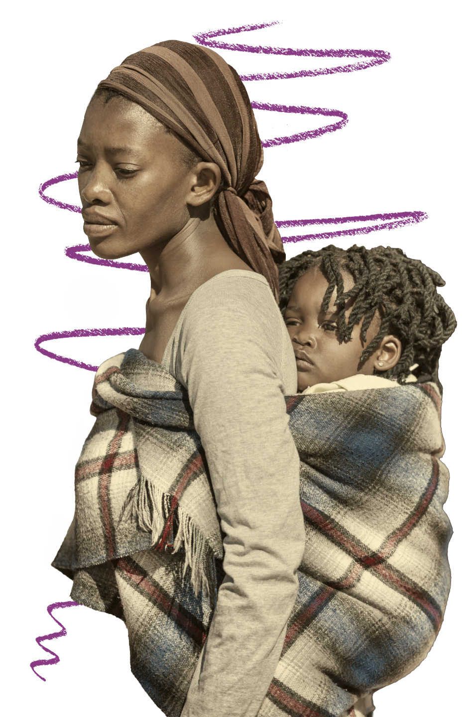 mother and daughter