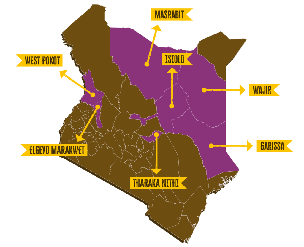Kenya Born Perfect Map